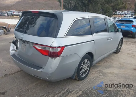 2011 Honda Odyssey Ex из США, поврежденный, VIN 5FNRL5H47BB044357